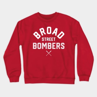 Philadelphia 'Broad Street Bombers' Baseball Fan T-Shirt: Showcase Your Philly Pride with a Home Run Design! Crewneck Sweatshirt